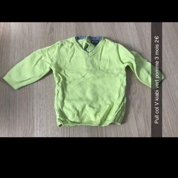 Pull col V 3 mois