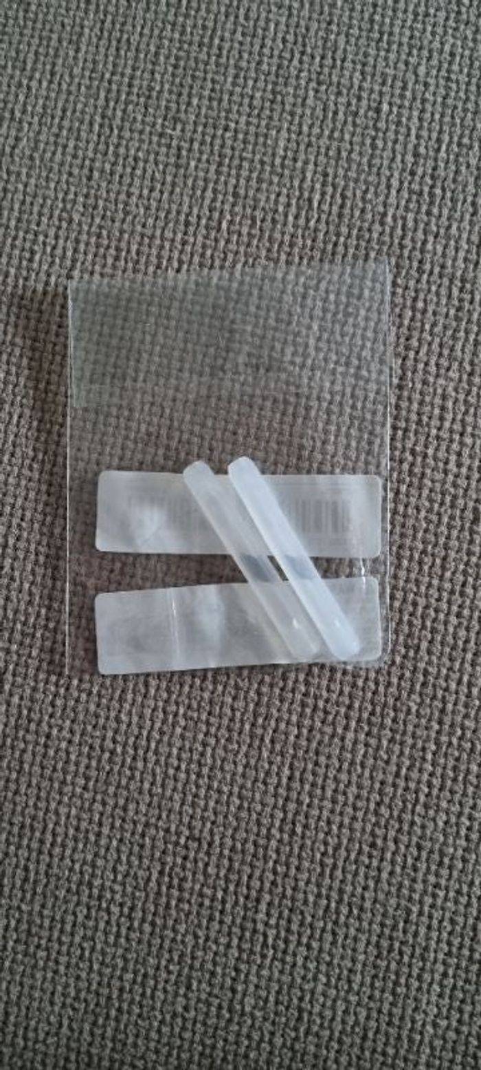 Lots 2 coussinets oreilles en silicones transparentes