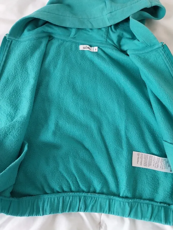 Veste / Gilet zippée fille 5 ans - photo numéro 3