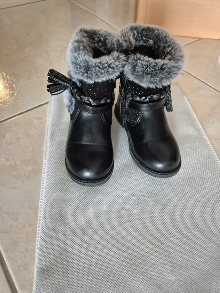 Lot de 2 bottines fourrées - photo numéro 5