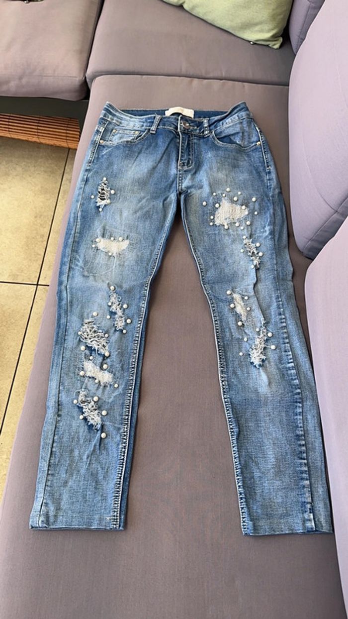 Jean perle taille 36