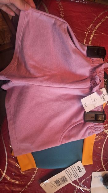 Short rose claire 3 4 ans uni coton