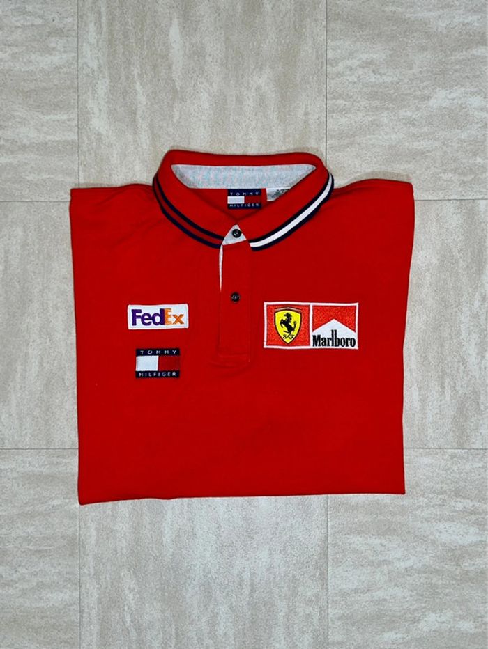 T-Shirt Hilfiger x Ferrari - photo numéro 2