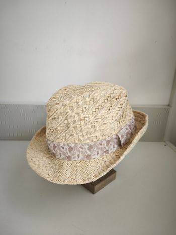 Chapeau de paille bébé garçon