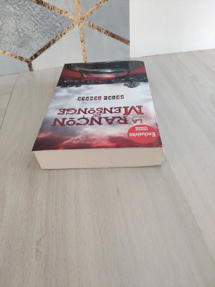 Livre grand format La rançon du mensonge Temple thriller - photo numéro 4