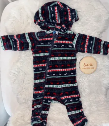 Combinaison pyjama chaude  6 mois