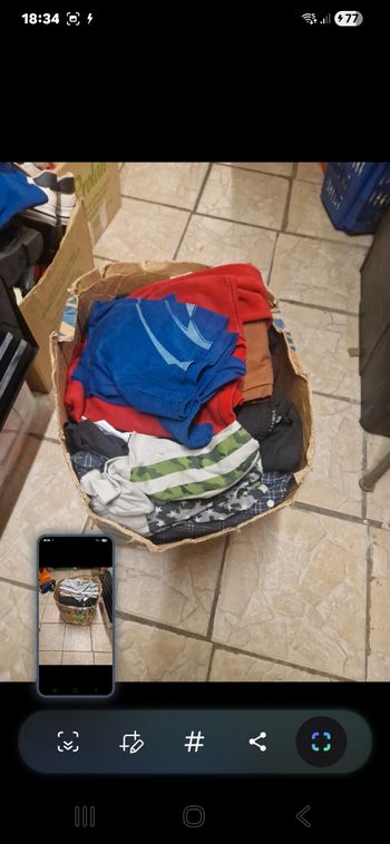 Lot 40 vêtements homme tout taille idéale revendeur 