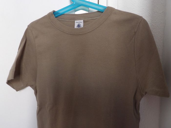 Tee shirt kaki - Petit bateau - 10 ans - photo numéro 4