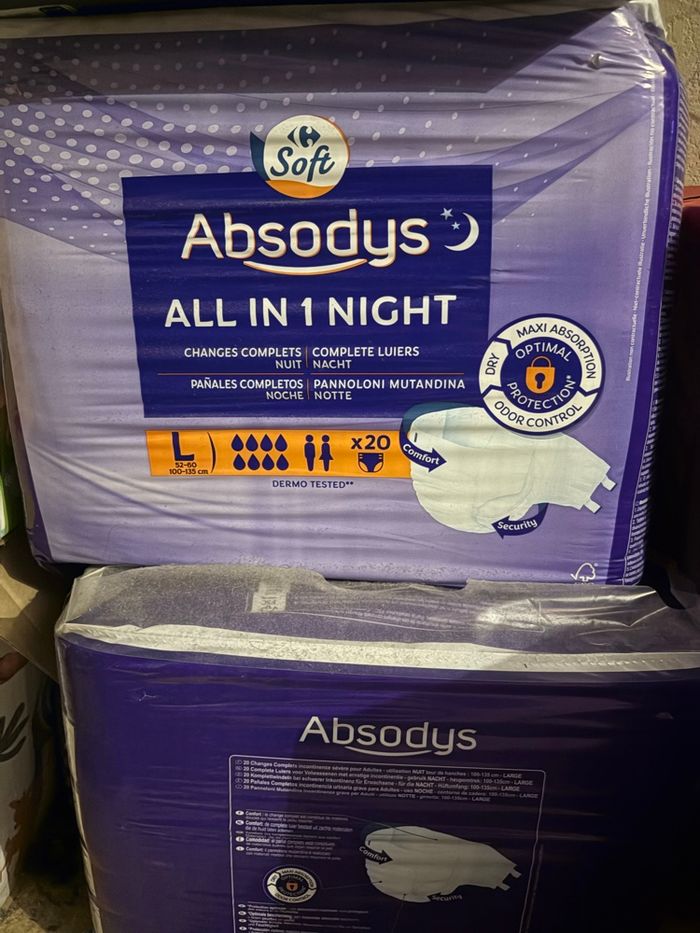 Couches incontinence adulte