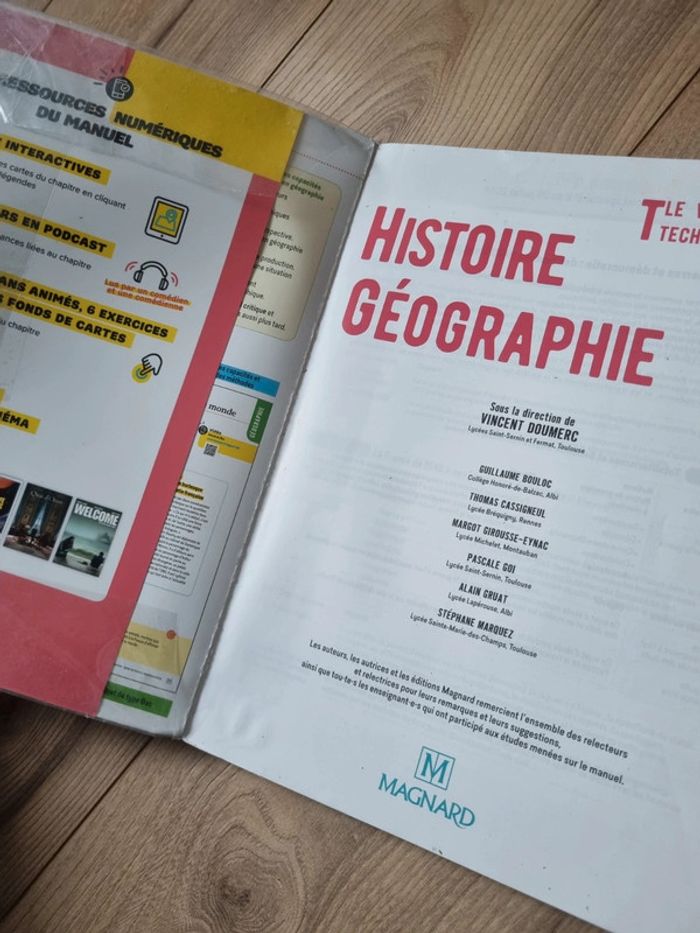 Manuel Terminale histoire géo magnard - photo numéro 3