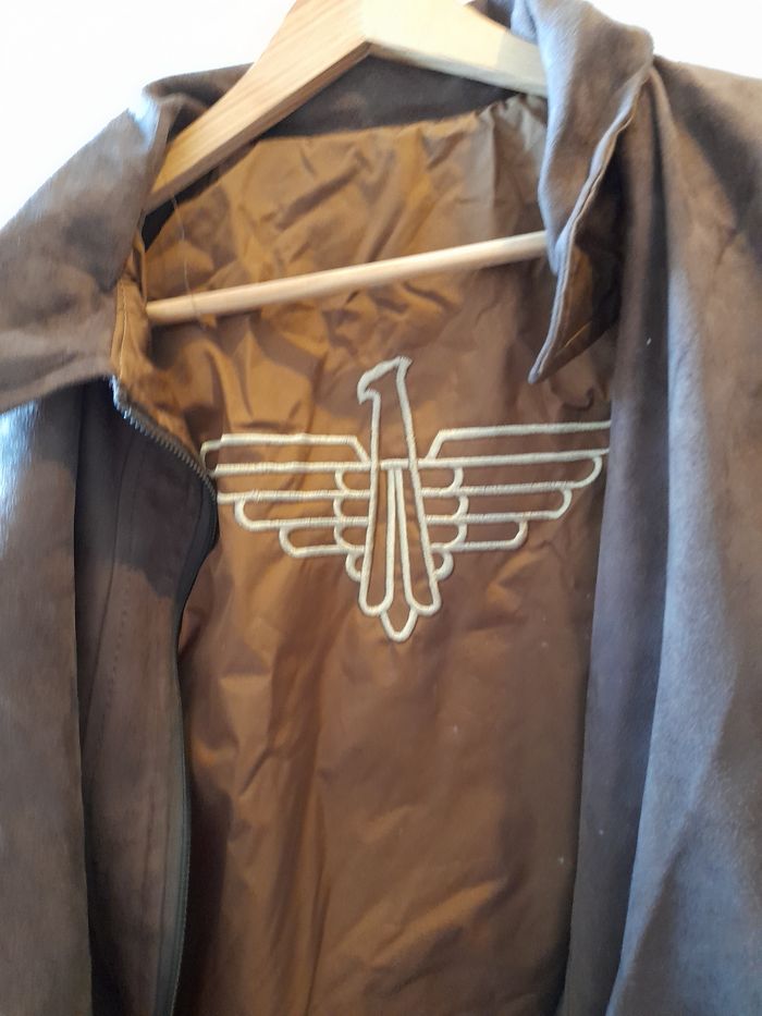 Veste en Daim marron T xxl, marque REPORTAGE.
