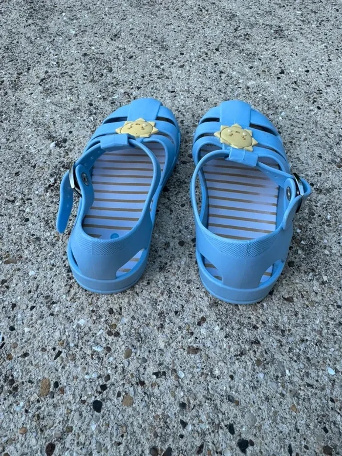 Sandales plastique || Sergent Major || bleu taille 26 - photo numéro 3