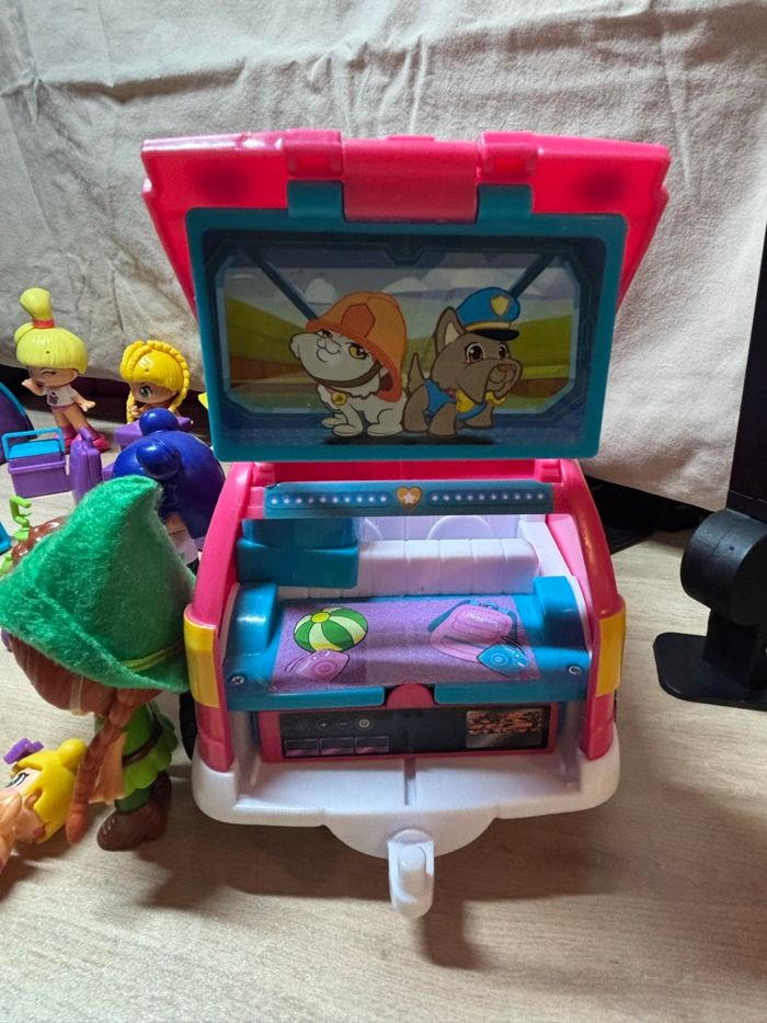 Gros lot Pinypon 8 figurines + coffret camping Van, tante + accessoires fournis avec la boîte - photo numéro 9