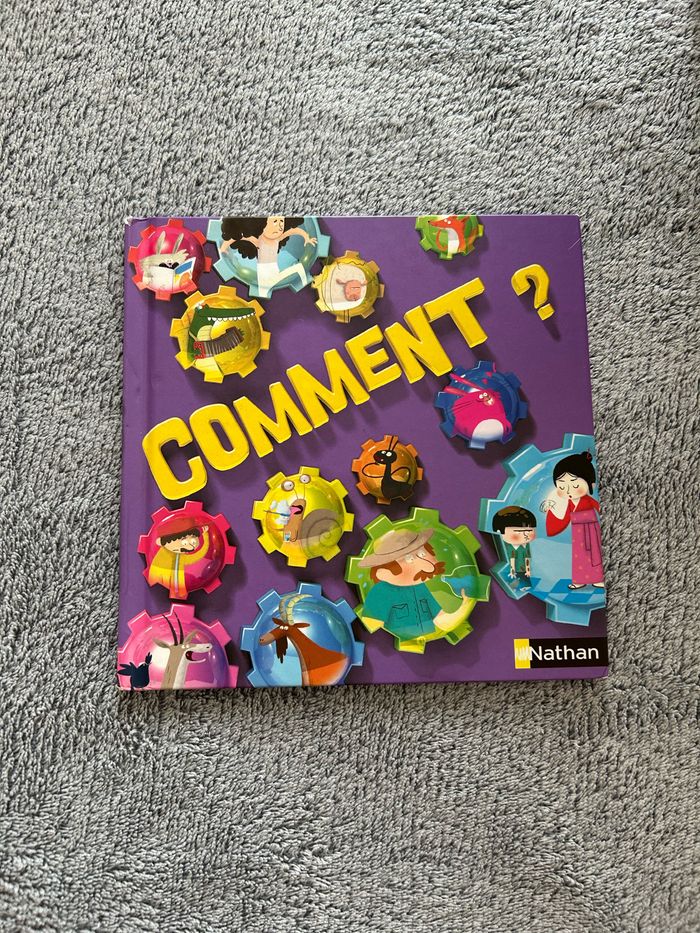 Livre McDo « Comment ?» Livre en très bon état. Collection 2012