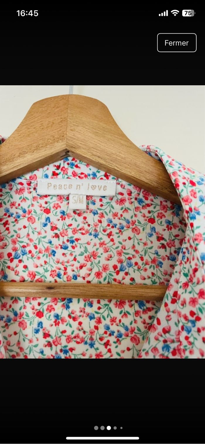 Chemise fleurie neuve - photo numéro 3