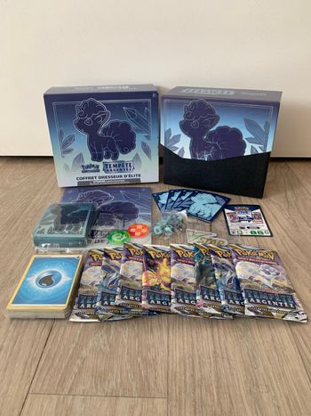 ETB - Coffret Dresseur d’Élite Tempête Argentée avec goodies