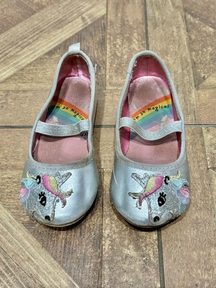 Ballerines argentées licorne jumelles p.24 - photo numéro 2