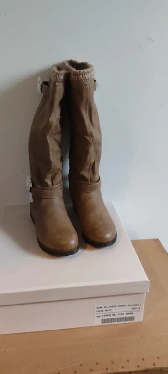 JustFab Bottes hautes Mahira taille 36 - photo numéro 18