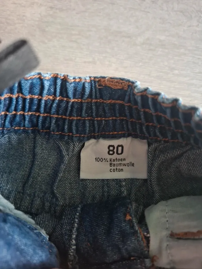 Pantalon jean 80 cm - photo numéro 3