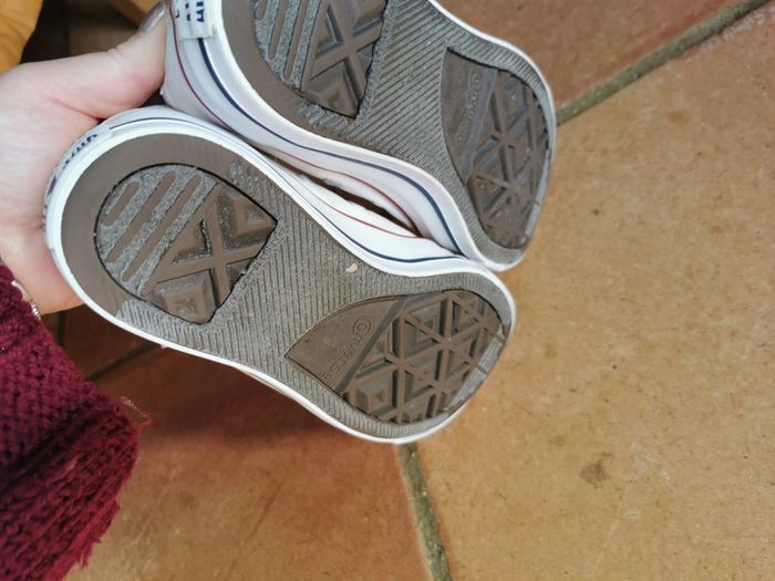 Converses baskets basses en tissu pointure 36,5 - photo numéro 6