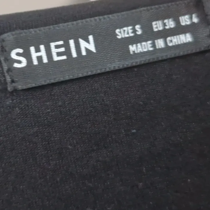 Robe sans manches à épaules nœuds noir - Shein - Taille S - photo numéro 4