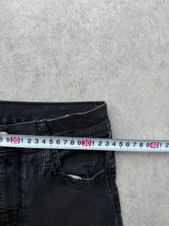 Jeans Levi's W26 FR36 L28 coupe skinny noir Femme Women pan576b - photo numéro 3
