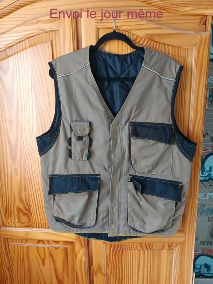 Veste de travail sans manche