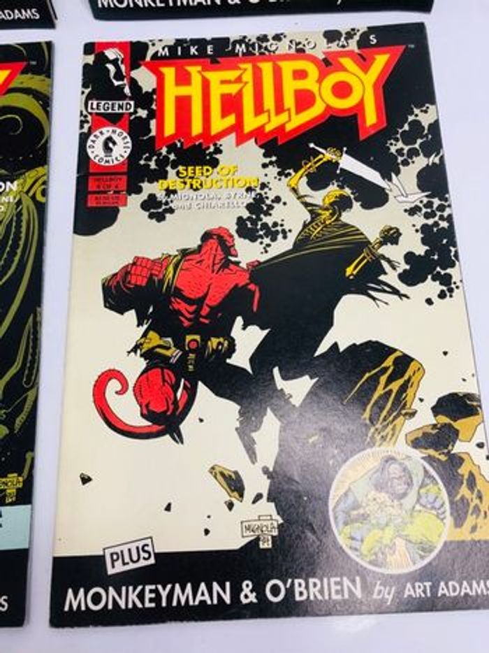 Hellboy Seed of Destruction 1,2,3,4 en anglais - photo numéro 5