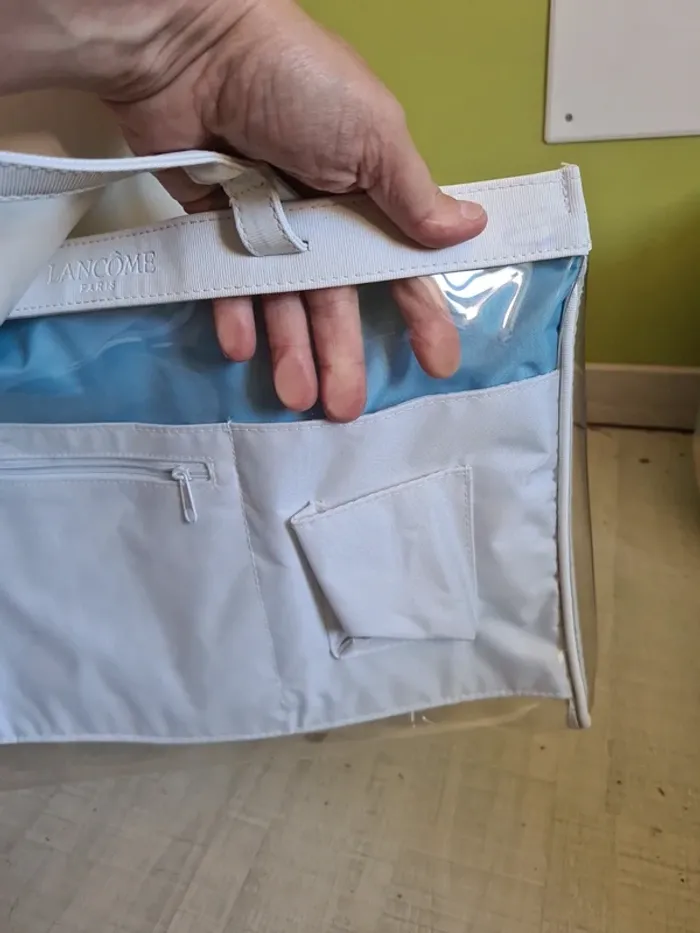 Sac de plage sac à main transparent lancôme - photo numéro 5