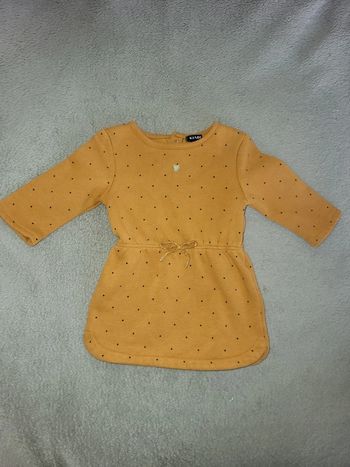 Robe moutarde fille 3mois