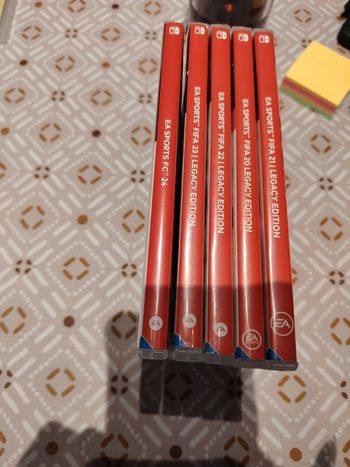 5 jeux FIFA 20 à FC 24 Nintendo Switch