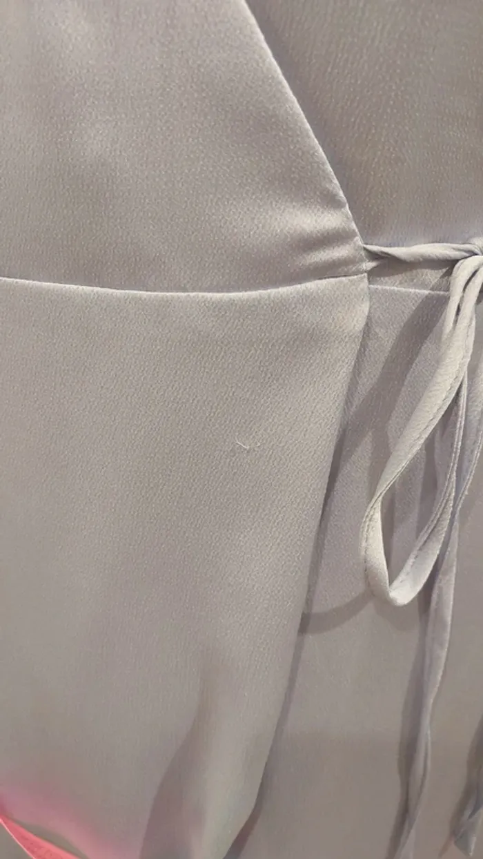 Robe satinée lila - photo numéro 6