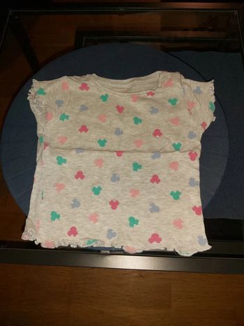 Tshirt minnie Primark disney taille 6/9mois 74cm