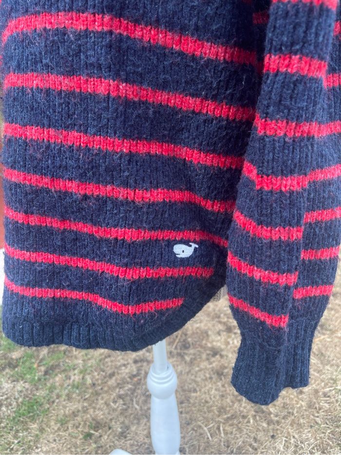 Pull grand col à rayure - photo numéro 4