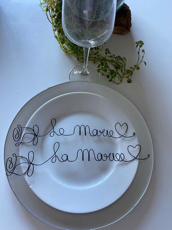 Marque place / marque page 