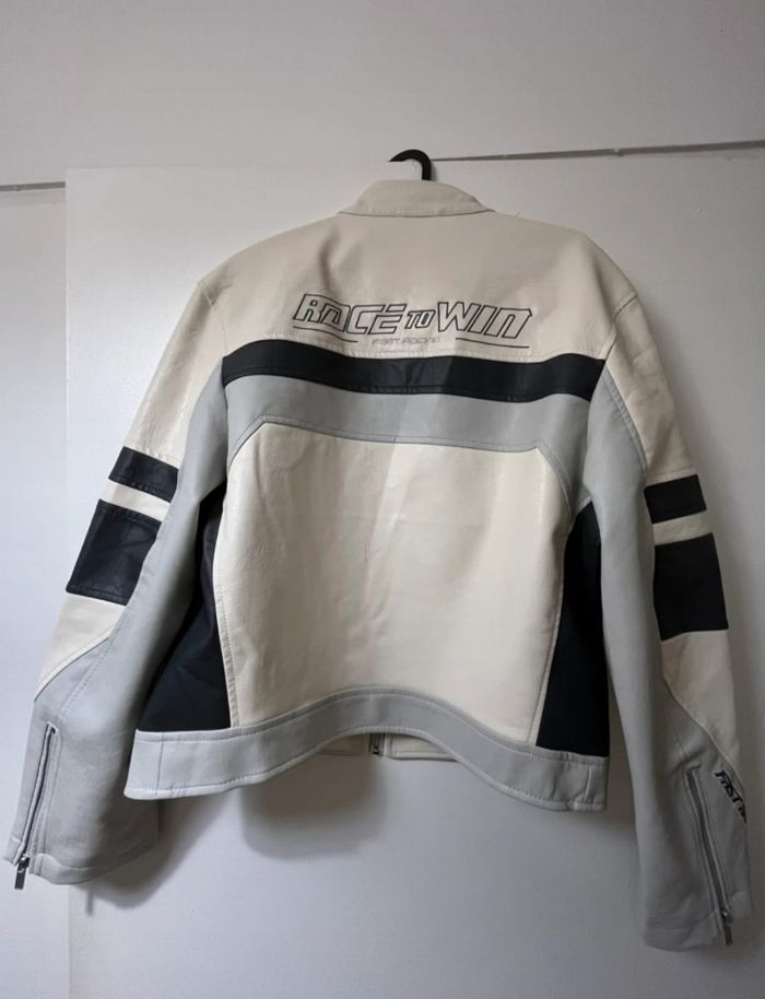 Veste style motard