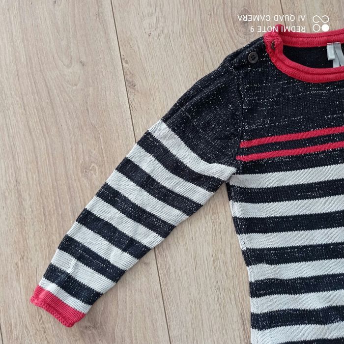 Pull à rayures 3ans - photo numéro 3