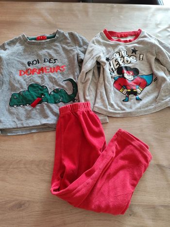 Lot pyjama 4 ans