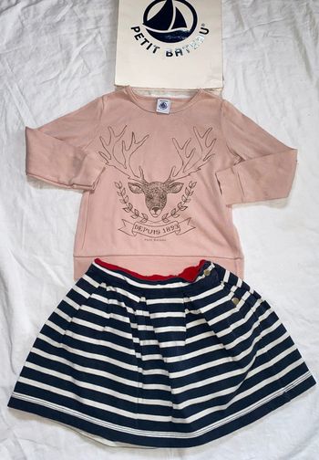 ensemble Petit Bateau  3 ans