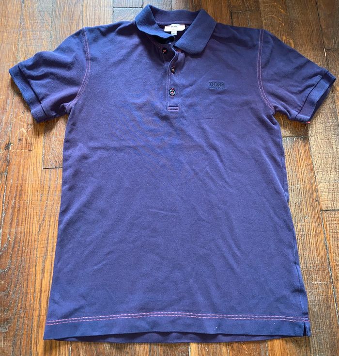 polo Hugo boss violet 14 ans