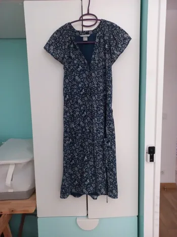 Robe h&m bleu/vert