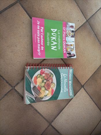 2 livres recette minceur Dukan et weight Watchers