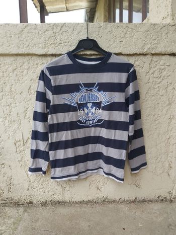 Tee-shirt rayé Orchestra Taille 10 ans très bon état