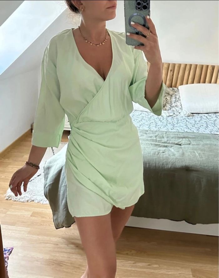 Combi-short Zara vert menthe 🥒 - photo numéro 2