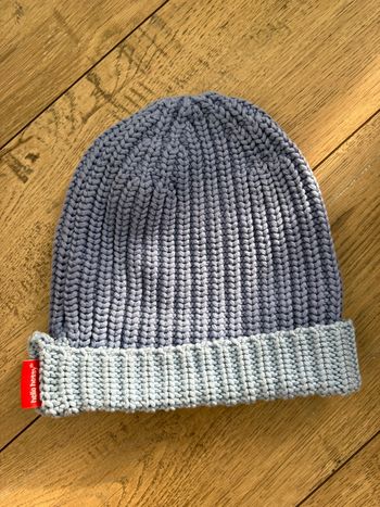Bonnet bleu hello hossy 2-5 ans 