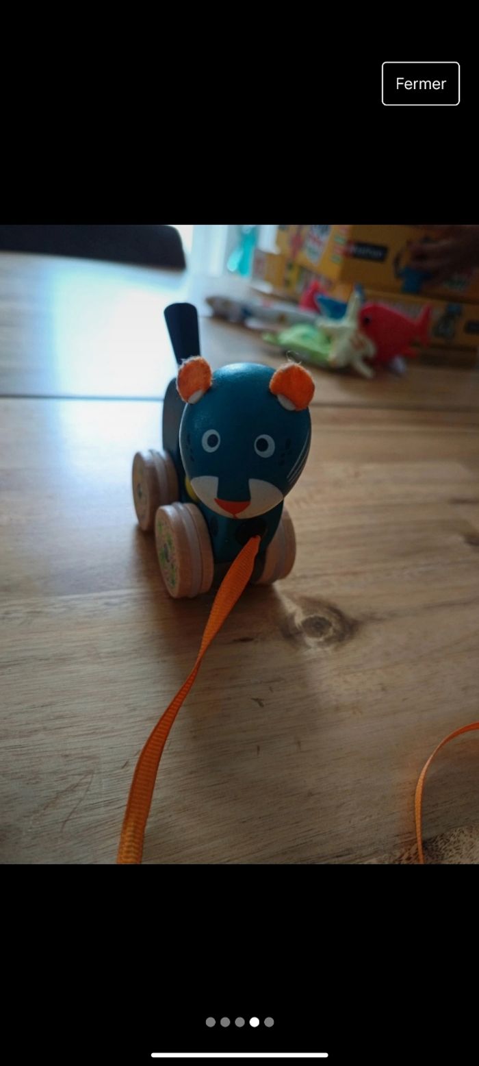 Chat à tirer moulin roty - photo numéro 4