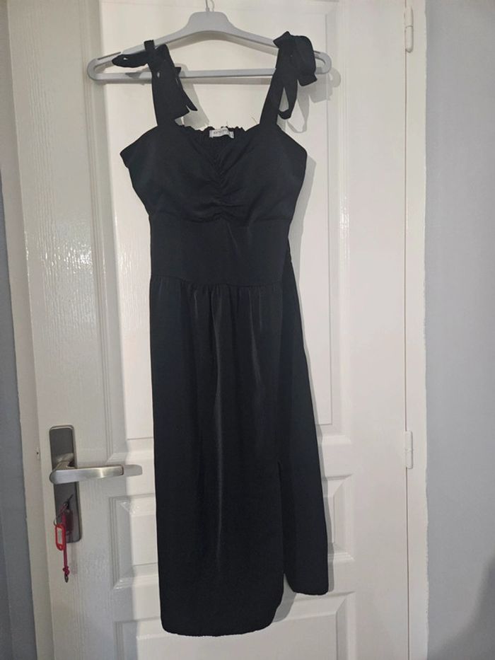 Robe noir longue/midi été