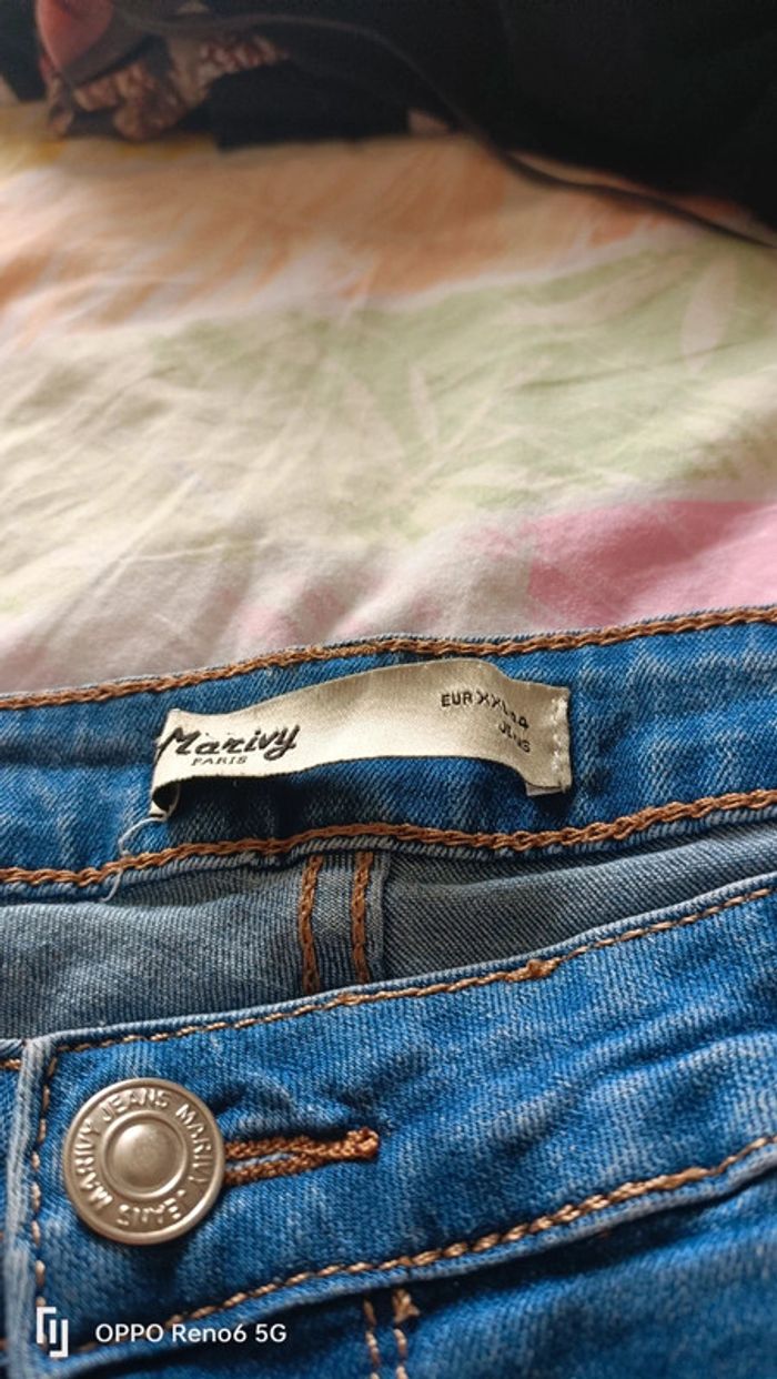 Bermuda jean femme - photo numéro 3