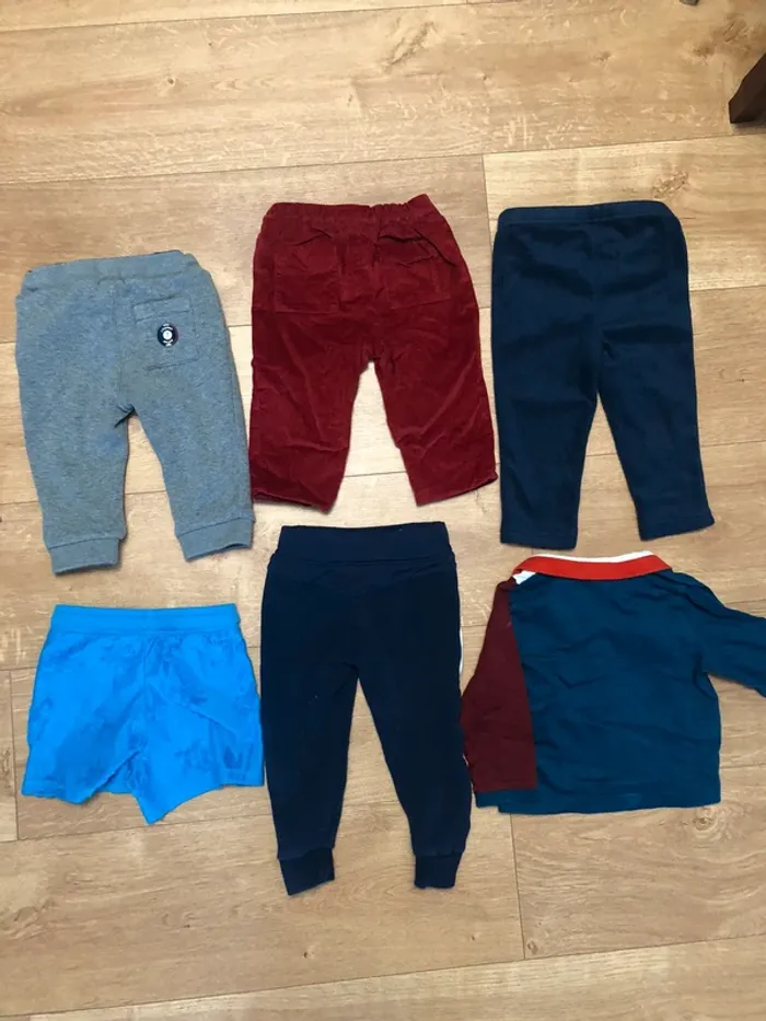 Lot de 6 vêtements bébé 12 mois - photo numéro 8
