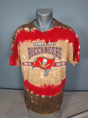tee shirt /Tie dye nfl homme taille L - Tampa Bay Buccaneers (509)